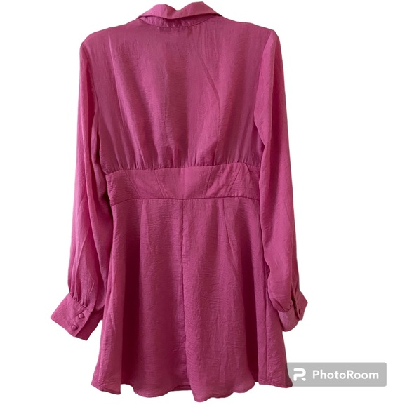 Nectar Women”s  On Display Corseted Pink Tunic Dress - Picture 6 of 13